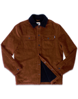 LIGHT LAMB JACKET - BROWN/BLACK