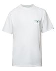 WIRED TEE - WHITE/GREEN