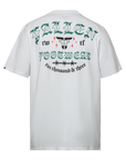 WIRED TEE - WHITE/GREEN