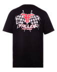 DAYTONA TEE - BLACK/WHITE