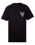 DEATH TOUCH TEE - BLACK/WHITE