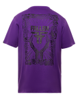 DEATH TOUCH TEE - GRAPE/BLACK