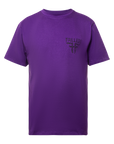 DEATH TOUCH TEE - GRAPE/BLACK