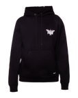 HAUNTED HOLLOWS HOODIE - BLACK/WHITE