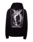 HAUNTED HOLLOWS HOODIE - BLACK/WHITE
