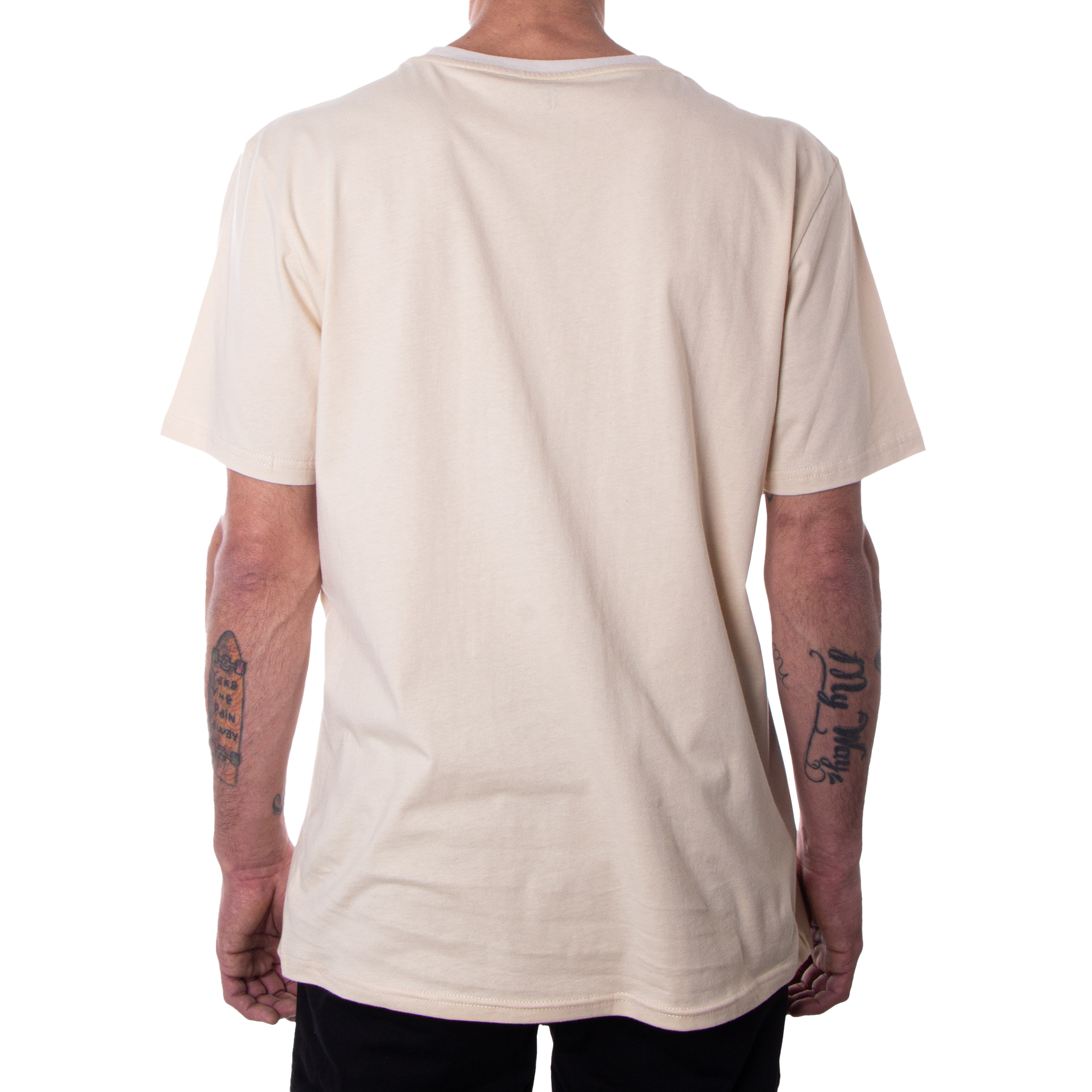 INSIGNIA TEE - IVORY/GREEN