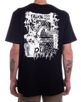 PROPAGANDA TEE - BLACK/WHITE