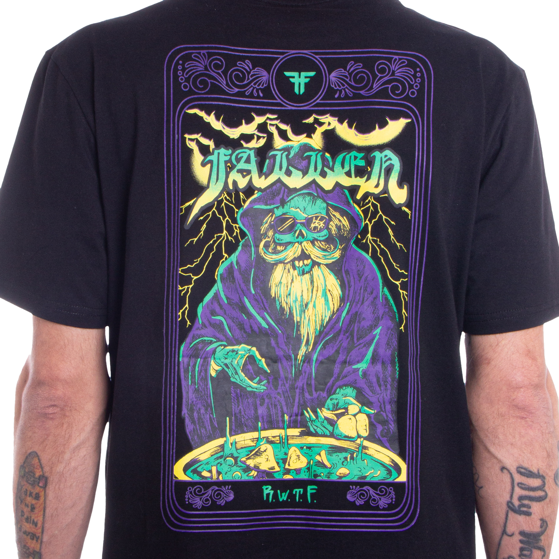 WIZARD TEE - BLACK/PURPLE