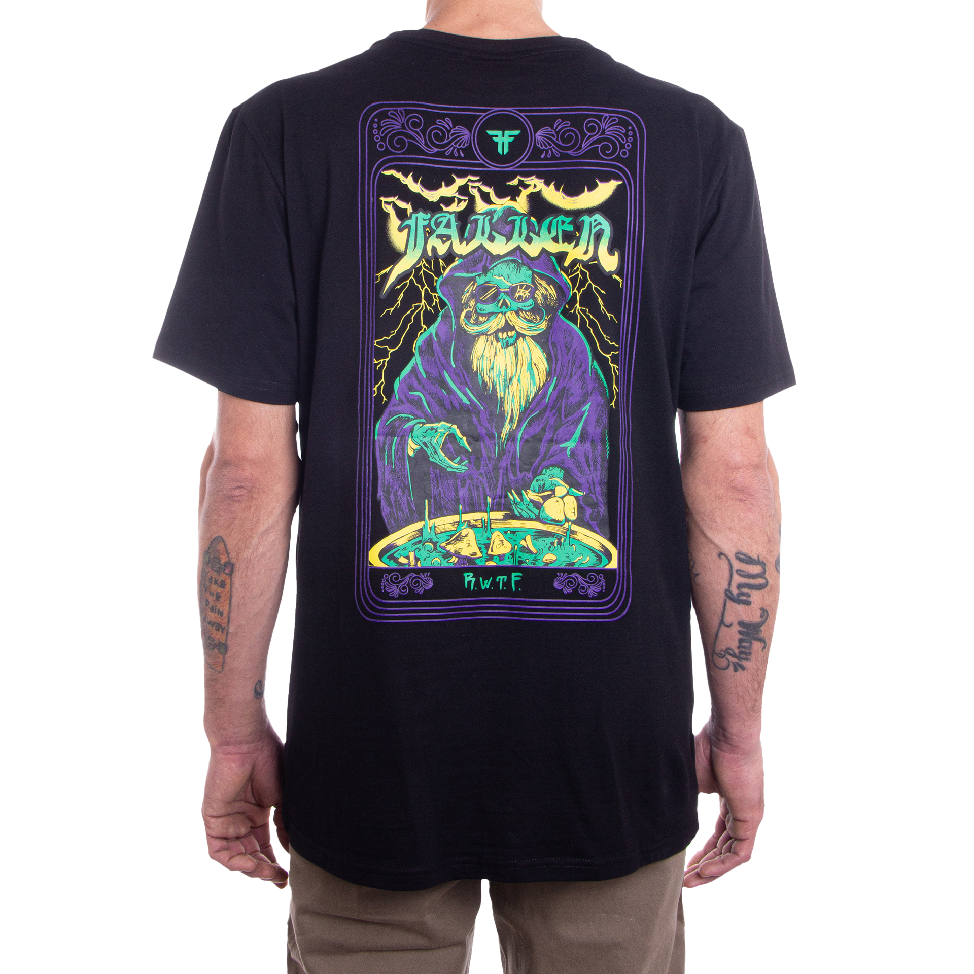 WIZARD TEE - BLACK/PURPLE