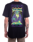 WIZARD TEE - BLACK/PURPLE