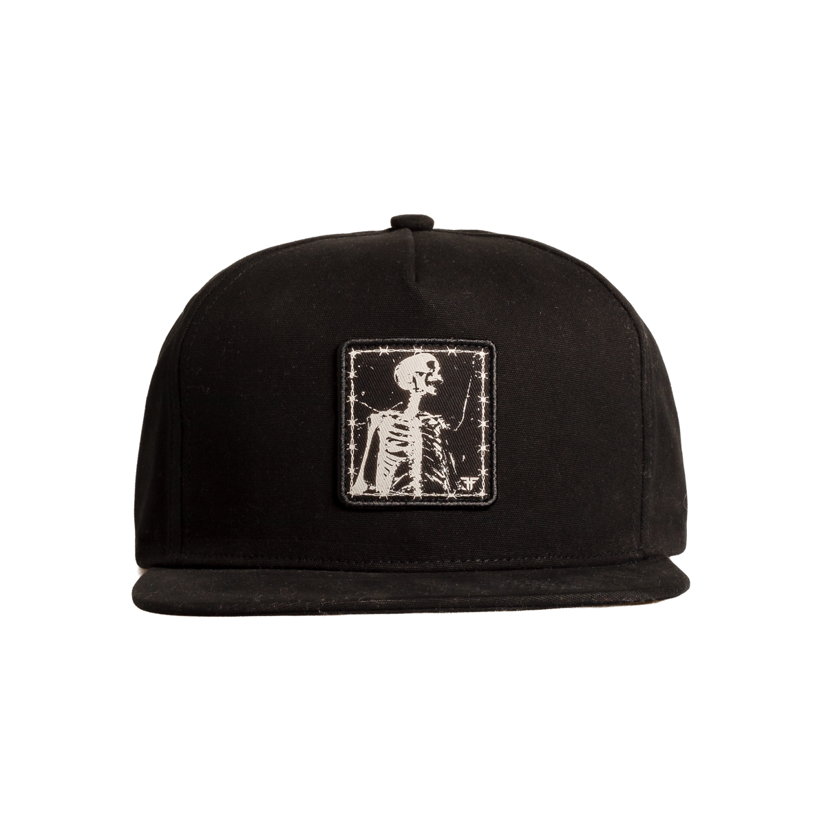 BARBED BONES FLAT - BLACK/OFF WHITE