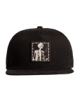 BARBED BONES FLAT - BLACK/OFF WHITE