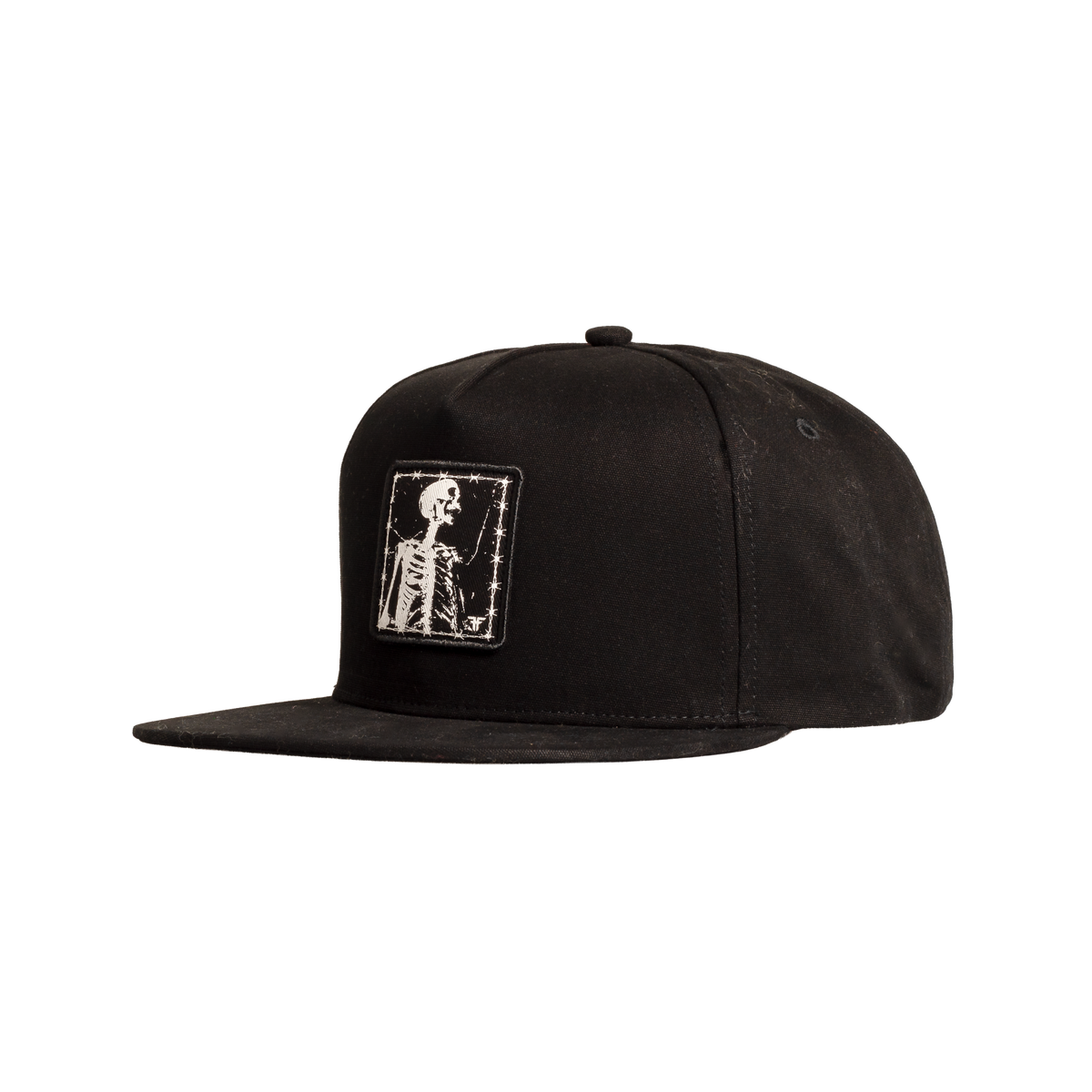 BARBED BONES FLAT - BLACK/OFF WHITE