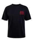 OUTER REALMS TEE - BLACK/BLUE/RED - BLOOD WIZARD