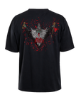 WIZARD TEE - BLACK/BLOOD RED - BLOOD WIZARD