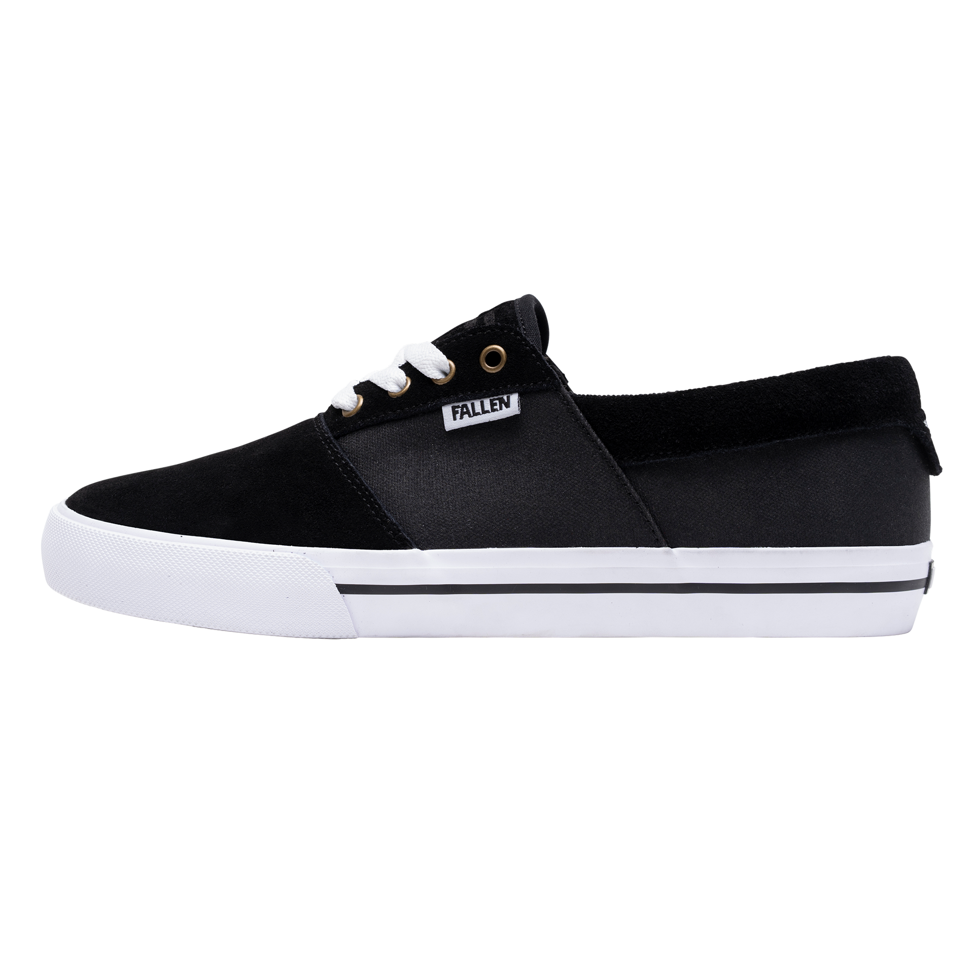 CORONADO - BLACK/WHITE - TOMMY SANDOVAL - VULC – fallenfootwear-eu