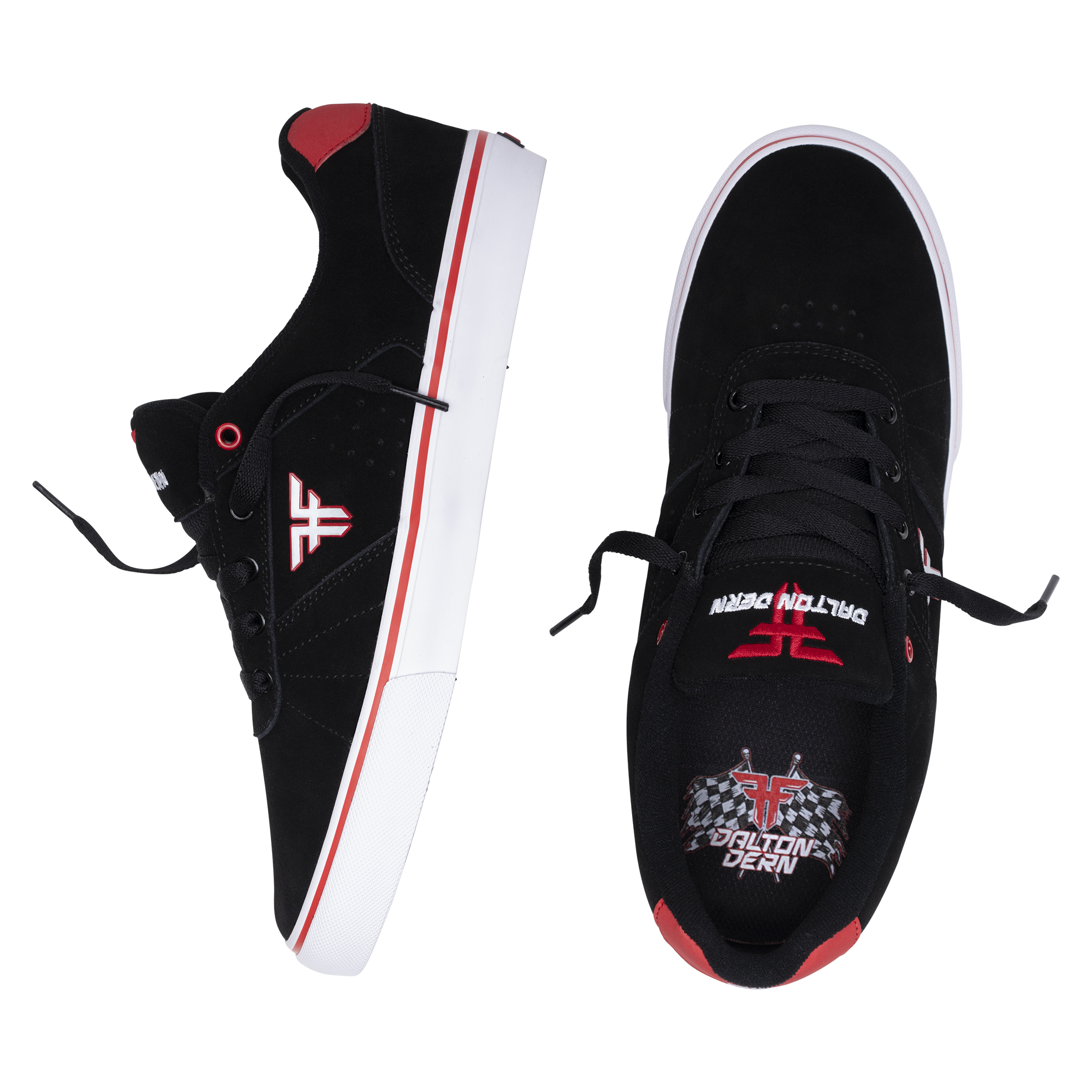 THE DAYTONA - BLACK/RED/WHITE - DALTON DERN - VULC