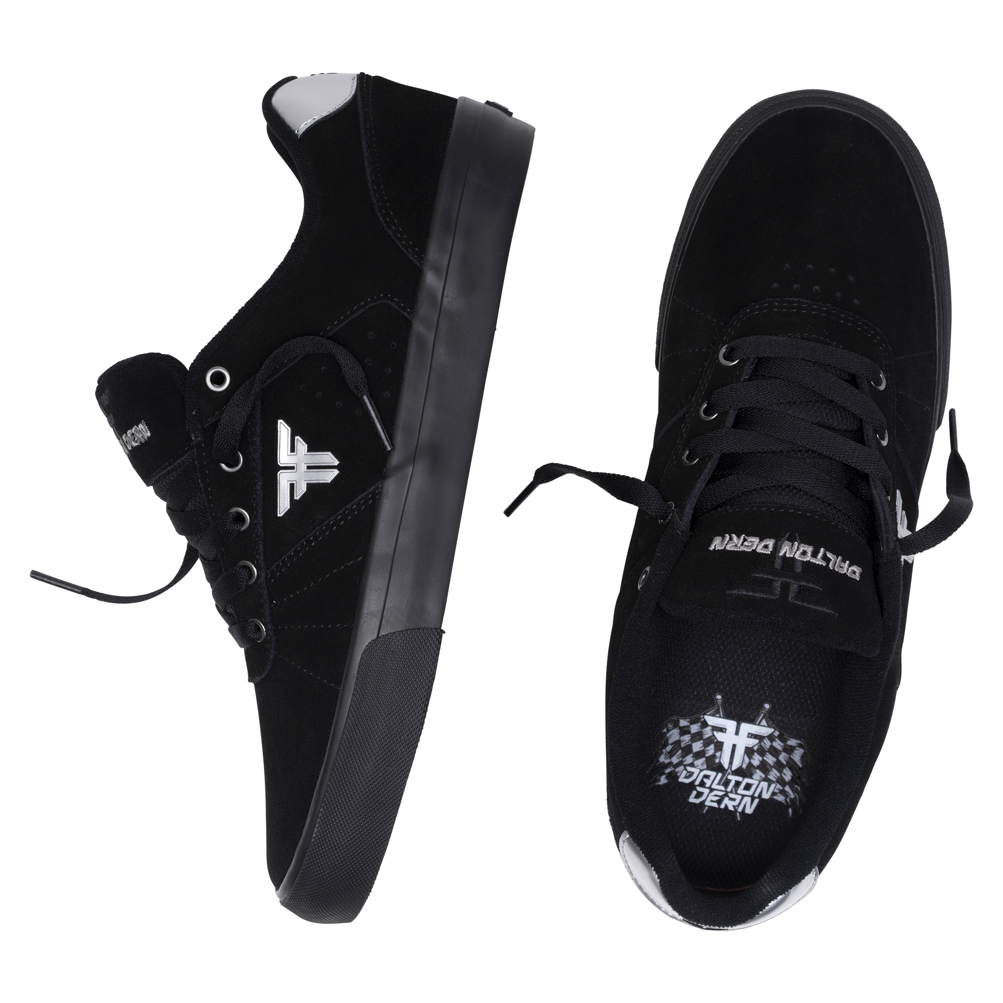 THE DAYTONA - BLACK/SILVER - DALTON DERN - VULC