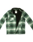 KIDS / LAMB JACKET FOREST GREEN/BLACK