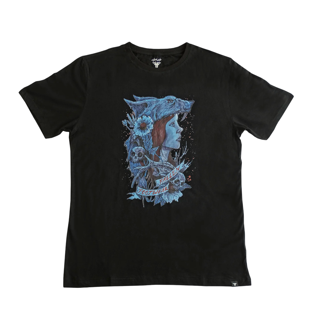 IN THE BRUSH TEE BLACK CHRIS COLE