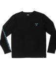 PSYCH TEE BLACK/TURQUOISE