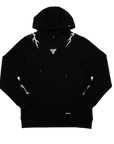 IRON HOODIE - BLACK/WHITE