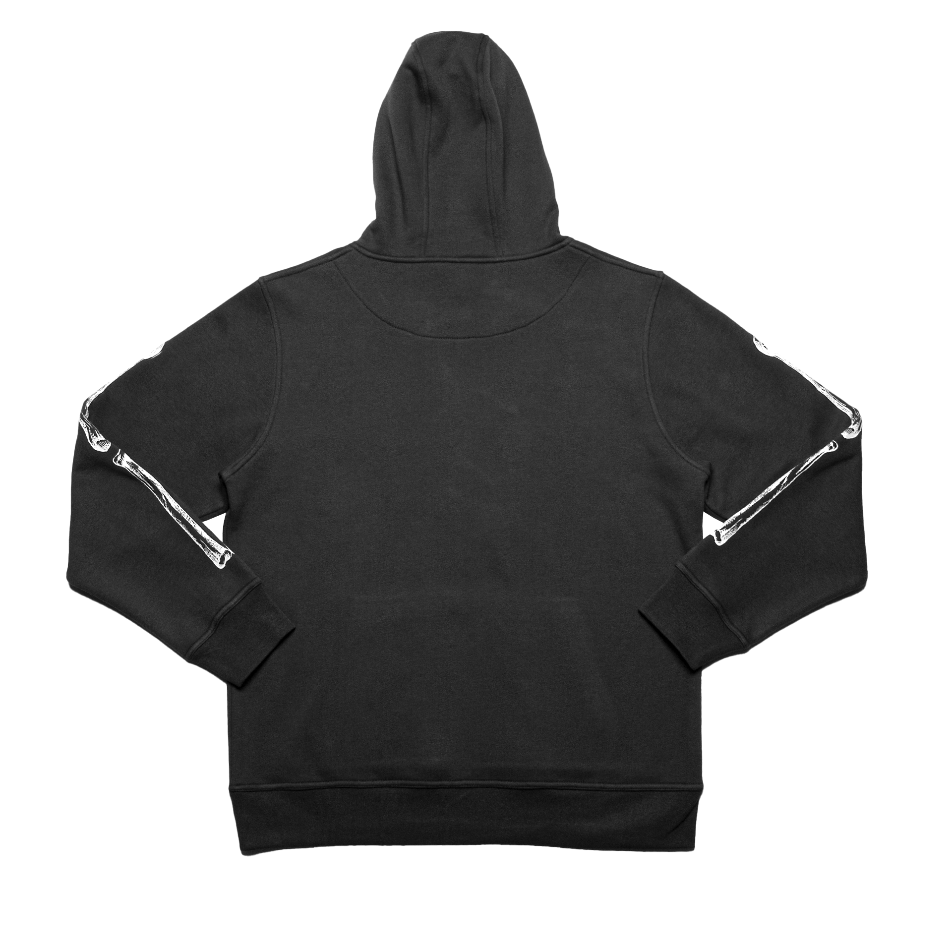 SKELETON HOODIE - ASPHALT/OFF WHITE