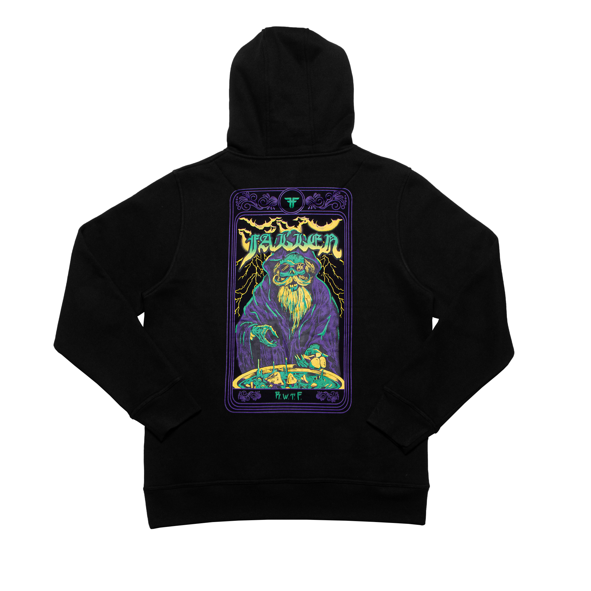 WIZARD HOODIE - BLACK/PURPLE