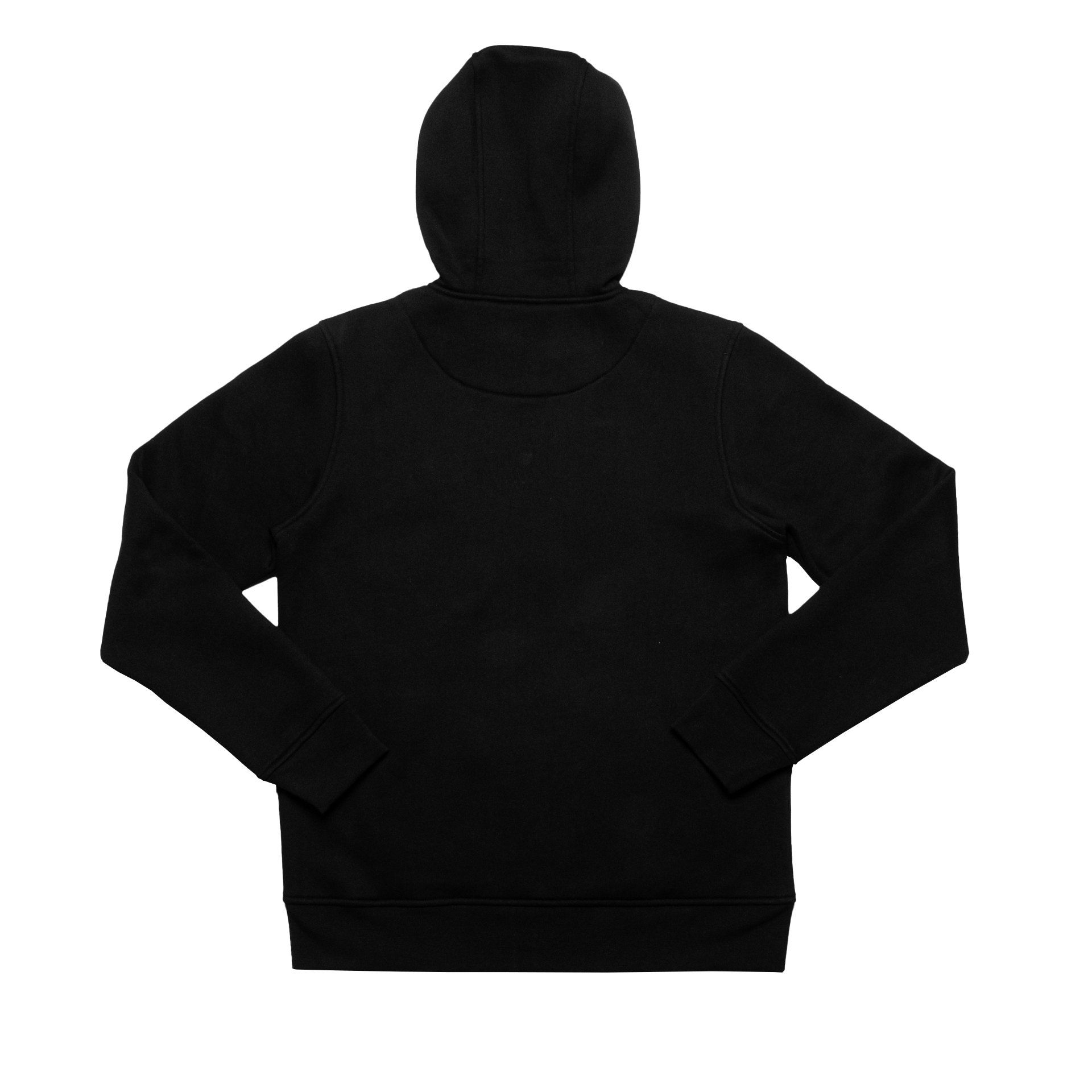 TRADITION ZIP HOODIE - BLACK/WHITE