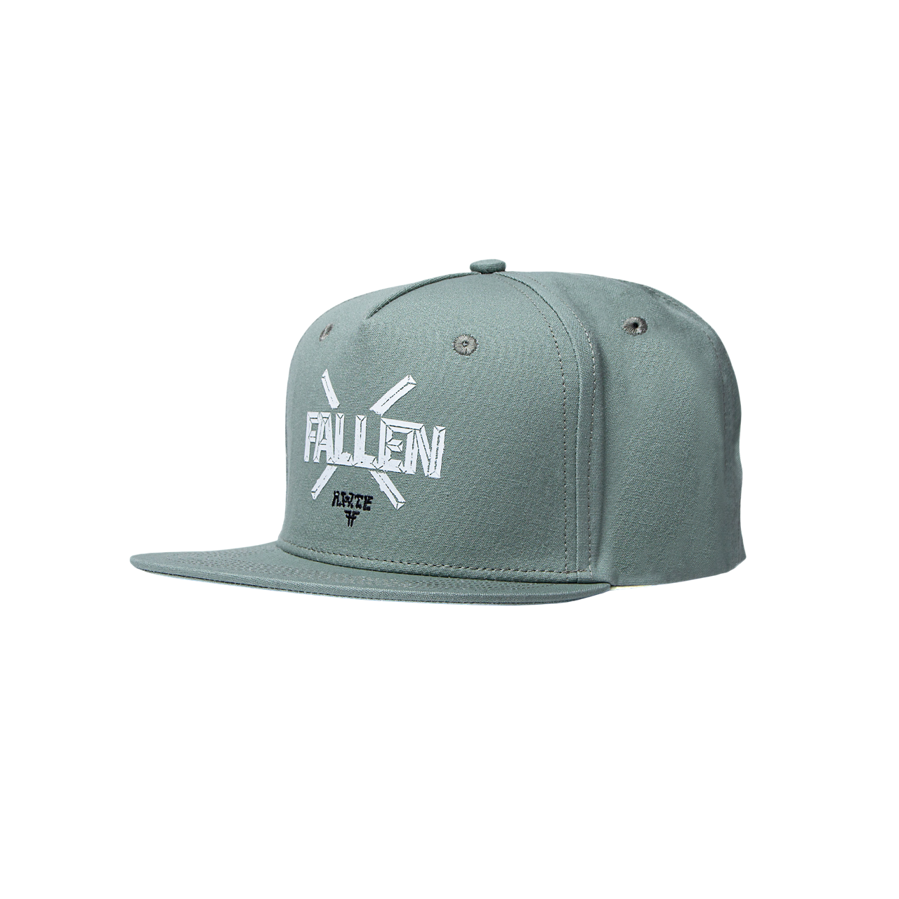 CURB CAP - MOSS GREEN/WHITE