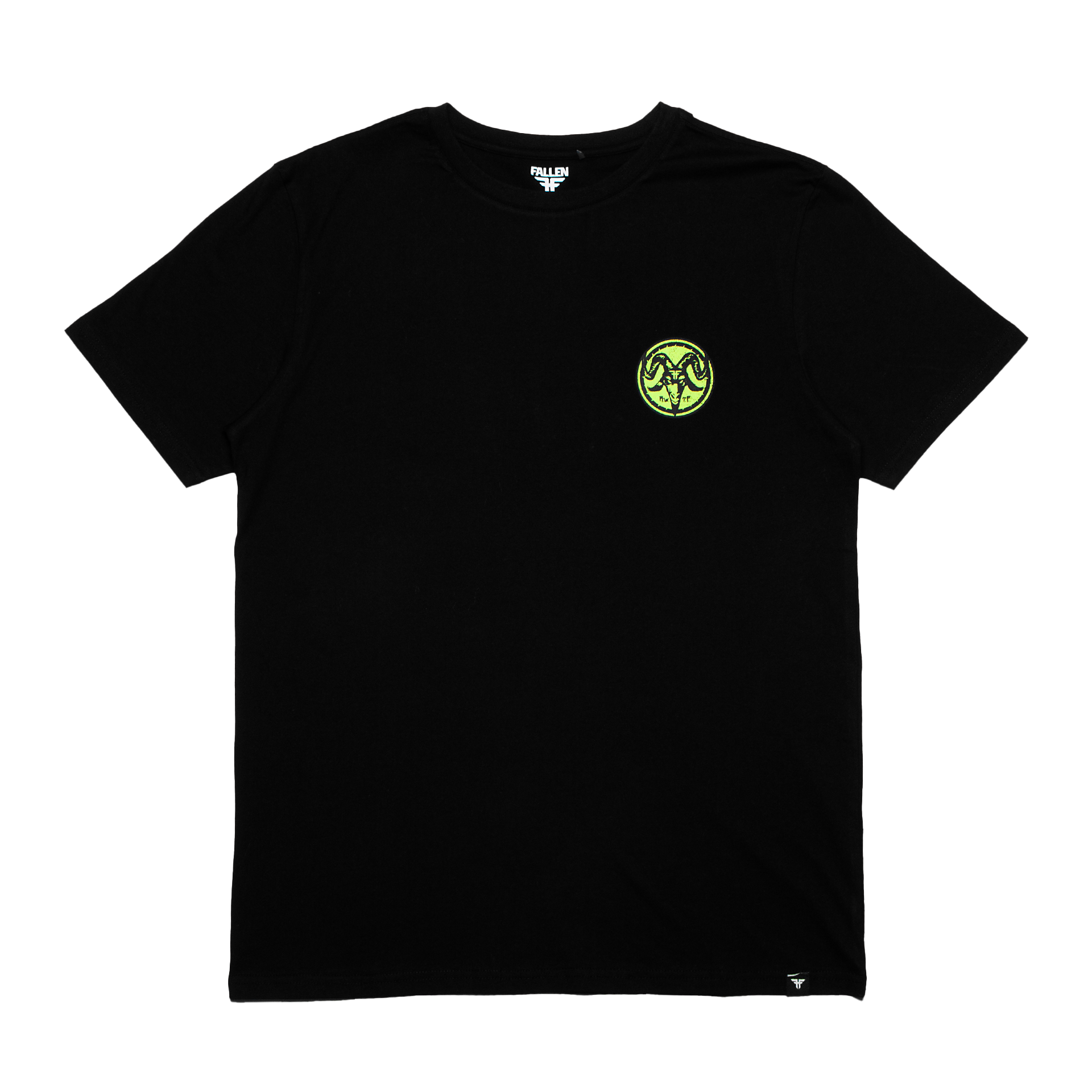 THE GOAT TEE - BLACK/LIME