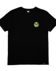 THE GOAT TEE - BLACK/LIME