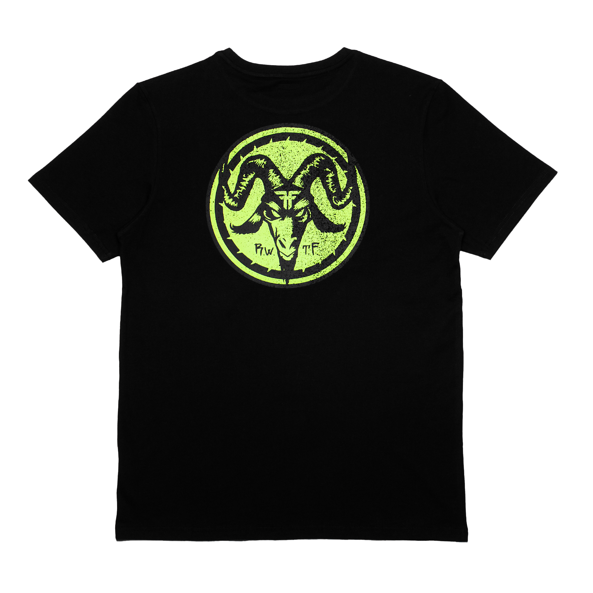 THE GOAT TEE - BLACK/LIME