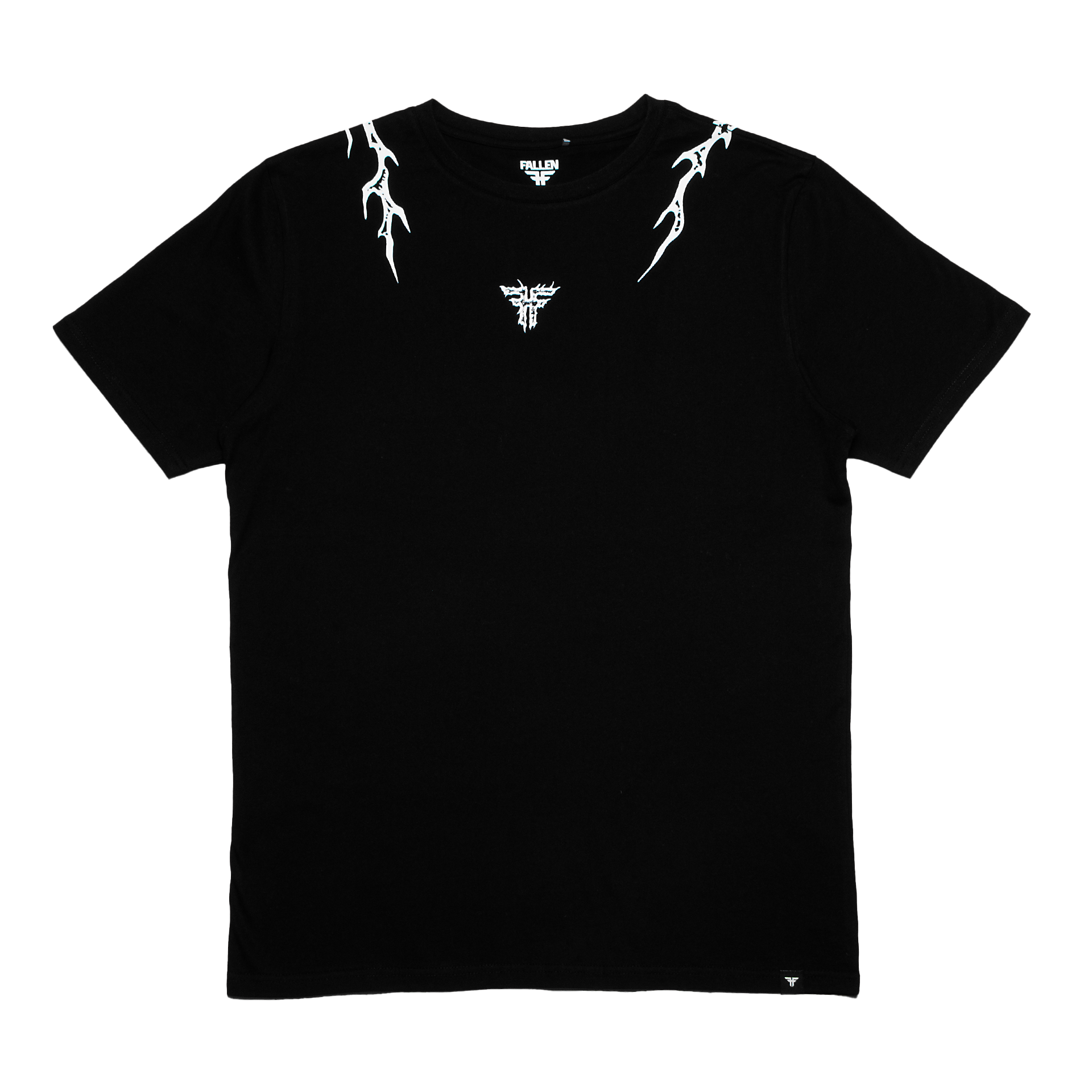 IRON TEE - BLACK/WHITE