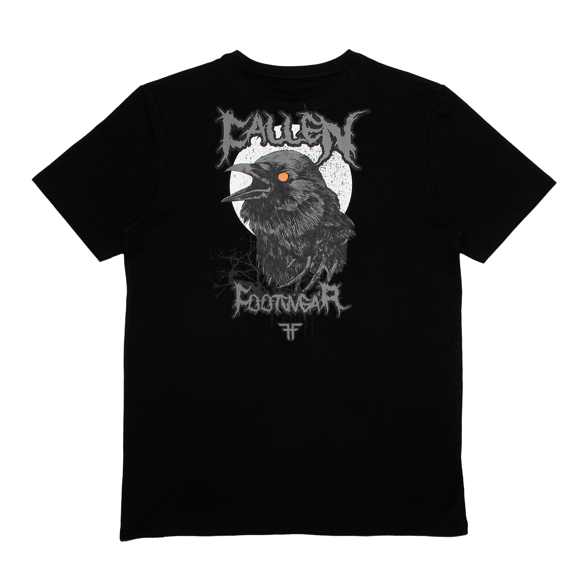 DARK RAVEN TEE - BLACK/WHITE