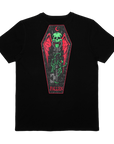 COFFIN TEE - BLACK/GREEN