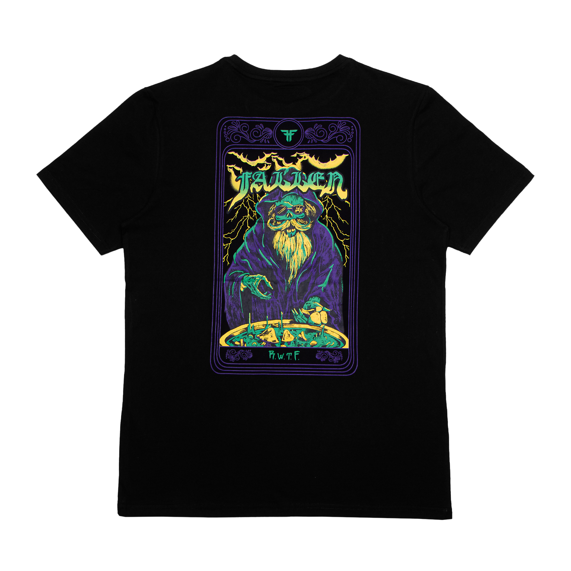 WIZARD TEE - BLACK/PURPLE