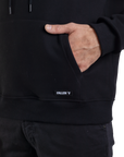INSIGNIA HOODIE - BLACK/WHITE/SPLATTER