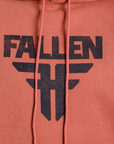INSIGNIA HOODIE - RUST/BLACK