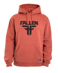 INSIGNIA HOODIE - RUST/BLACK