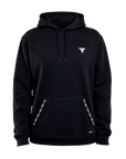 BARBED BONES HOODIE - BLACK/WHITE