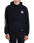 BAM HOODIE - BLACK/WHITE - BAM MARGERA