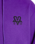 BAM HOODIE - PURPLE/BLACK - BAM MARGERA