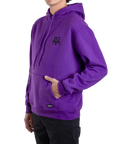 BAM HOODIE - PURPLE/BLACK - BAM MARGERA