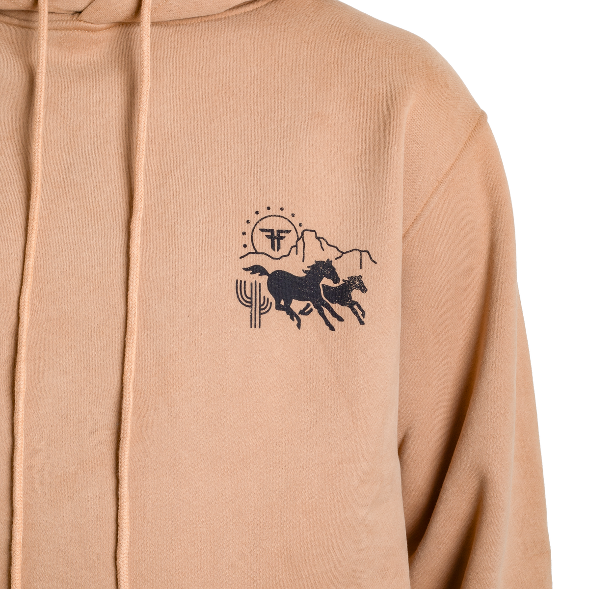 MESA HOODIE - SAND ENZYMATIC/BLACK - ADAM ARUNSKI