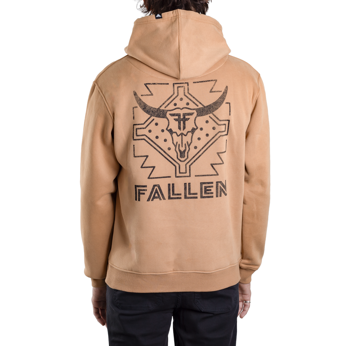 MESA HOODIE - SAND ENZYMATIC/BLACK - ADAM ARUNSKI