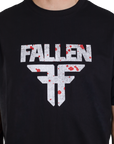 INSIGNIA TEE - BLACK/WHITE/SPLATTER