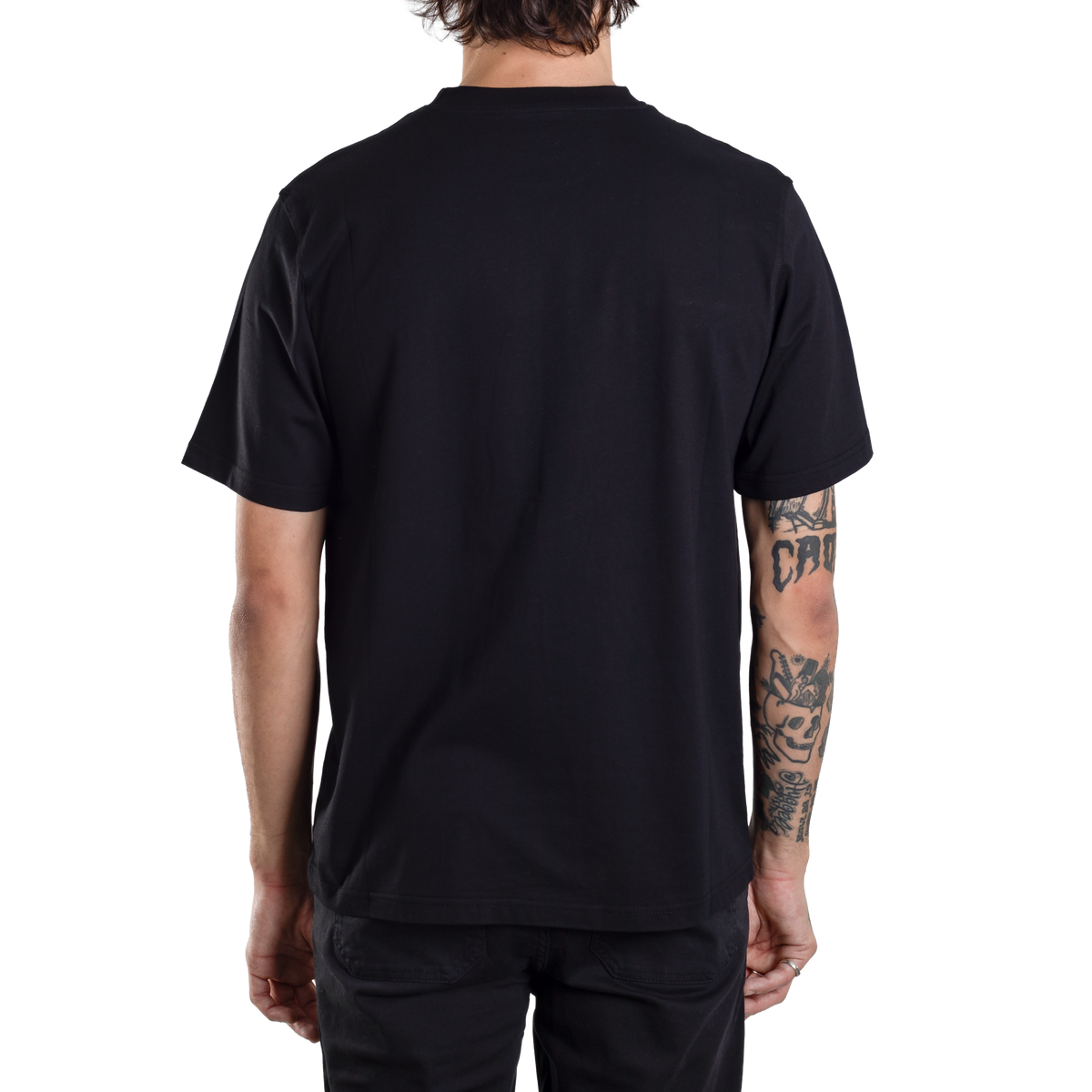 INSIGNIA TEE - BLACK/WHITE/SPLATTER