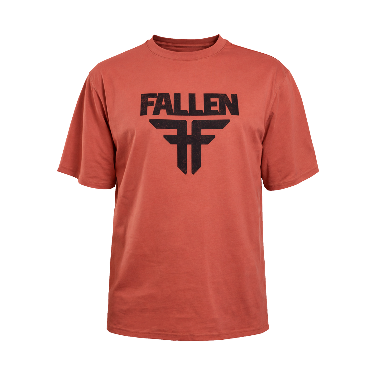 INSIGNIA TEE - RUST/WHITE