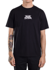 DISTORTION TEE - BLACK/WHITE